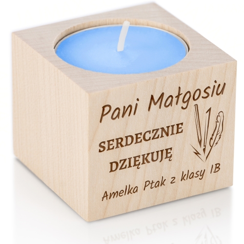 Upominek dla wychowawcy nauczyciela z grawerem