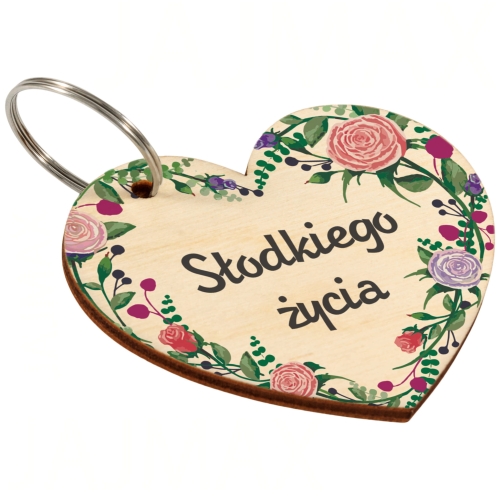 BRELOK podziękowanie dla gości ślub wesele nadruk