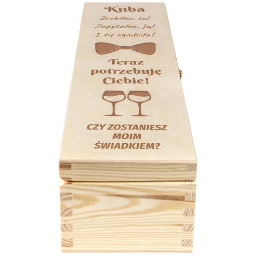 SKRZYNKA NA ALKOHOL pytanie do świadków grawer