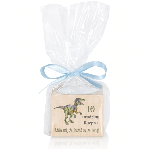 ŚWIECZNIK upominki dla gości na urodziny dziecka nadruk