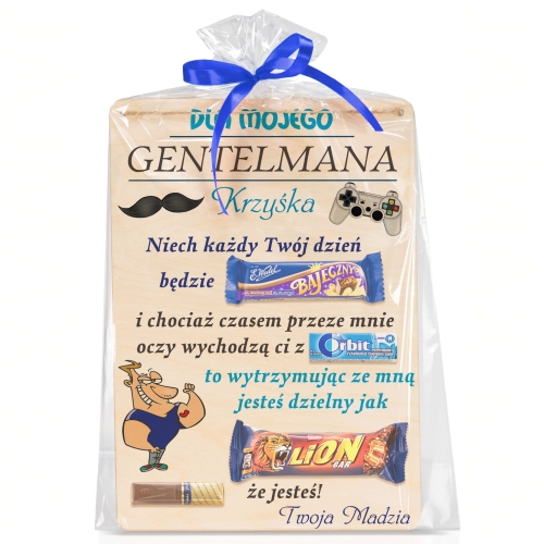 SŁODKI DYPLOM pomysł na prezent dla chłopaka nadruk