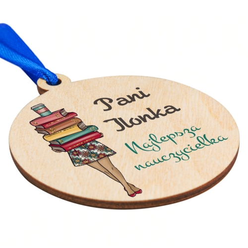 Medal prezent DLA NAUCZYCIELA nadruk