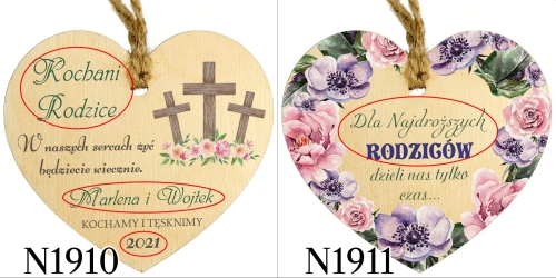 Zawieszka na znicz na WSZYSTKICH ŚWIĘTYCH nadruk