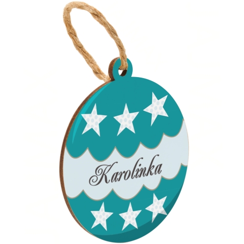 BOMBKA z imieniem PREZENT na Mikołajki dla dziecka nadruk