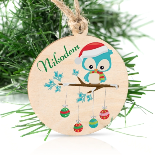 BOMBKA z imieniem PREZENT na Mikołajki dla dziecka nadruk