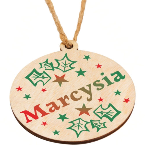 BOMBKA z imieniem PREZENT na Mikołajki dla dziecka nadruk