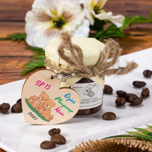 UPOMINEK dla dzieci Na Dzień Pluszowego Misia Brelok i Miodzik