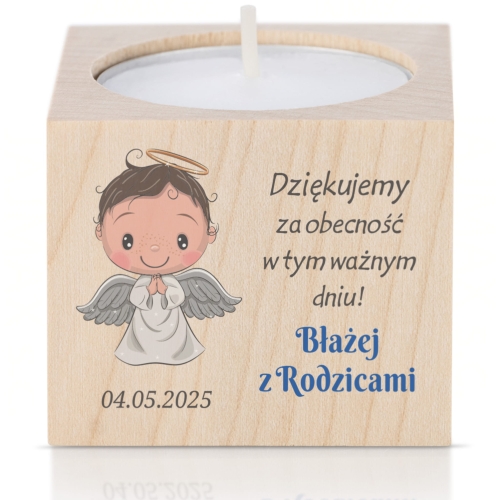 ŚWIECZNIK pierwsza komunia święta nadruk