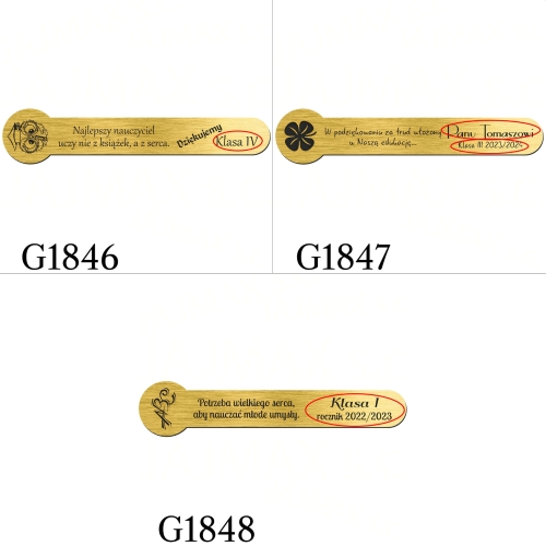 PUDEŁKO Z MERCI+zakładka do książki prezent dla nauczyciela