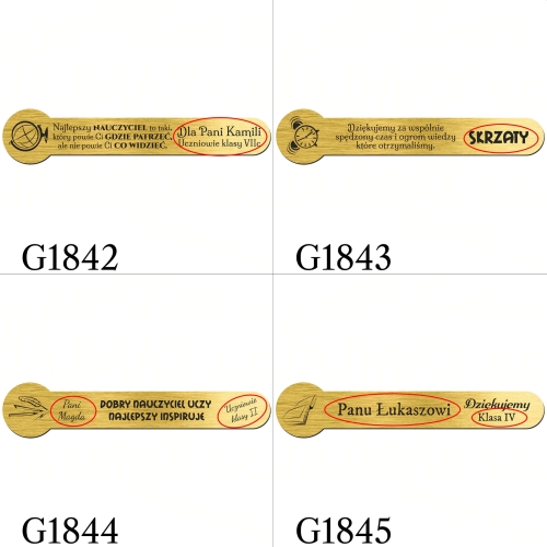 PUDEŁKO Z MERCI+zakładka do książki prezent dla nauczyciela