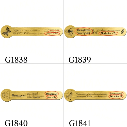 PUDEŁKO Z MERCI+zakładka do książki prezent dla nauczyciela