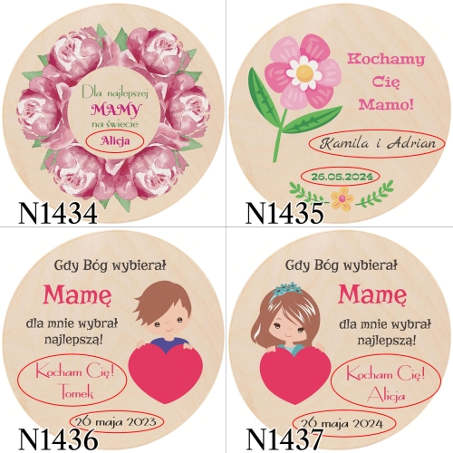 SŁODKI UPOMINEK NA DZIEŃ MAMY pudełko pralinek nadruk