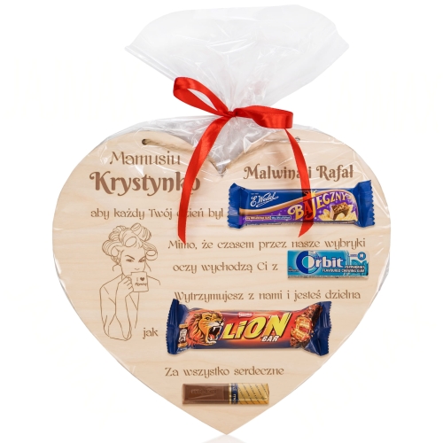 SŁODKI DYPLOM zabawny upominek dla mamy grawer