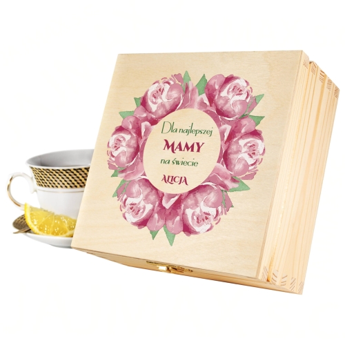 PUDEŁKO Z HERBATAMI DILMAH pomysł na prezent dla mamy