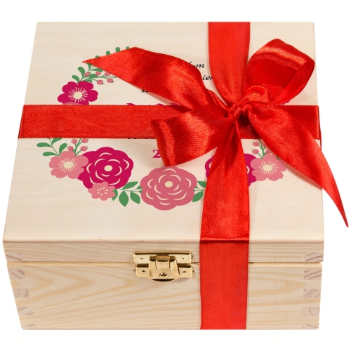 ZESTAW PREZENTOWY NA DZIEŃ MATKI herbaciarka nadruk