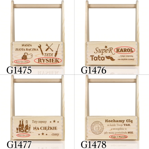 NOSIDŁO NA BUTELKI NARZĘDZIA praktyczny prezent na Dzień Ojca