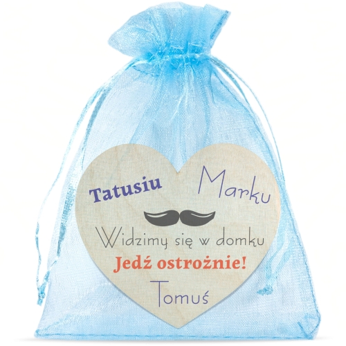 ZAWIESZKA DO SAMOCHODU pomysłowy prezent na Dzień Ojca nadruk