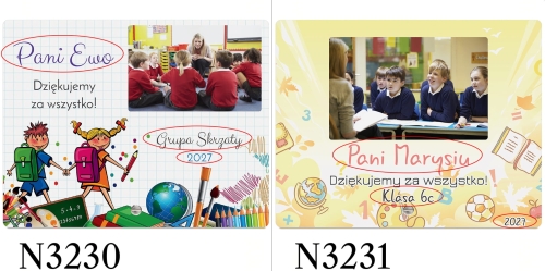 Prezent ze zdjęciem dla nauczyciela AKRYLOWA STATUETKA nadruk