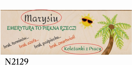 Kosz prezentowy od kolegów z pracy ODEJŚCIE NA EMERYTURĘ