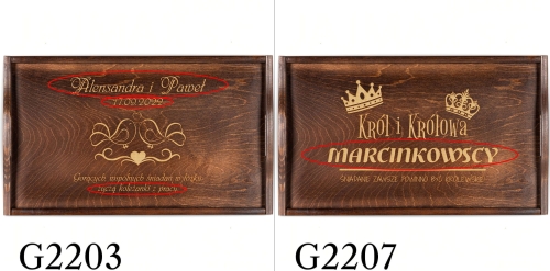 STOLIK DO ŁÓŻKA prezent dla par na rocznicę ślubu