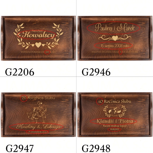 STOLIK DO ŁÓŻKA prezent dla par na rocznicę ślubu