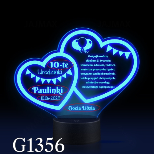 Super prezent urodzinowy dla dziecka LAMPKA LED DO POKOJU