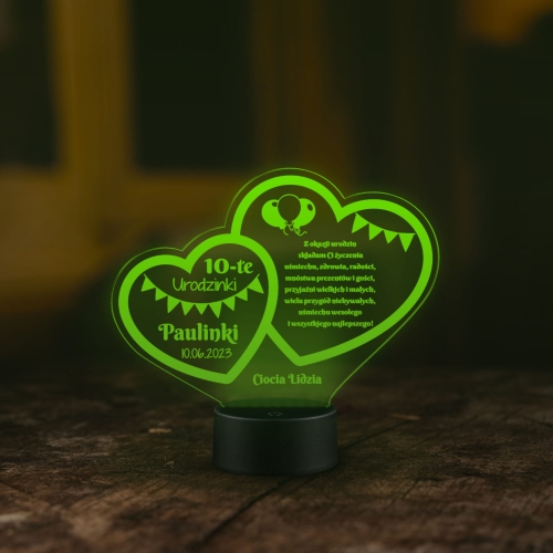 Super prezent urodzinowy dla dziecka LAMPKA LED DO POKOJU