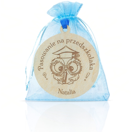 medal PASOWANIE NA PRZEDSZKOLAKA imię dziecka grawer