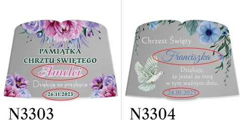  Niezwykłe Upominki na Chrzest - Magnes Srebrna Biblia Dla Gości