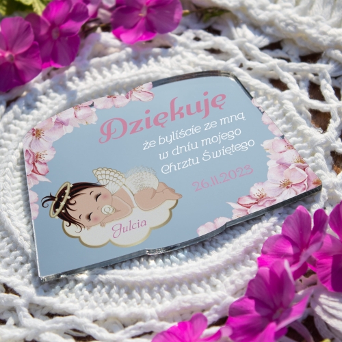  Niezwykłe Upominki na Chrzest - Magnes Srebrna Biblia Dla Gości