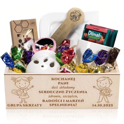 Super kosz prezentowy PREZENT DLA NAUCZYCIELA
