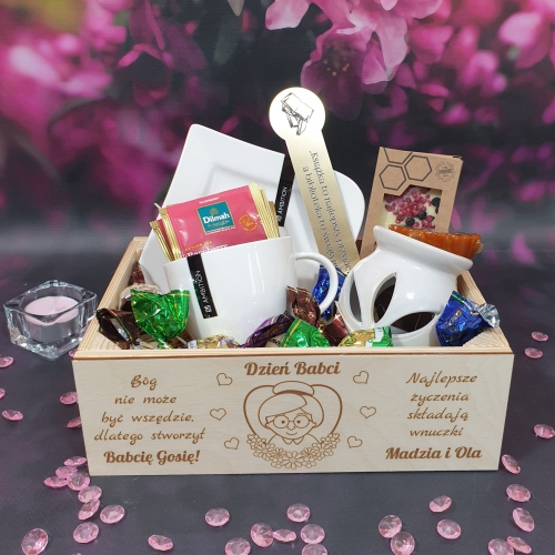 ZESTAW PREZENTOWY Dla Babci Na Dzień Babci grawer 