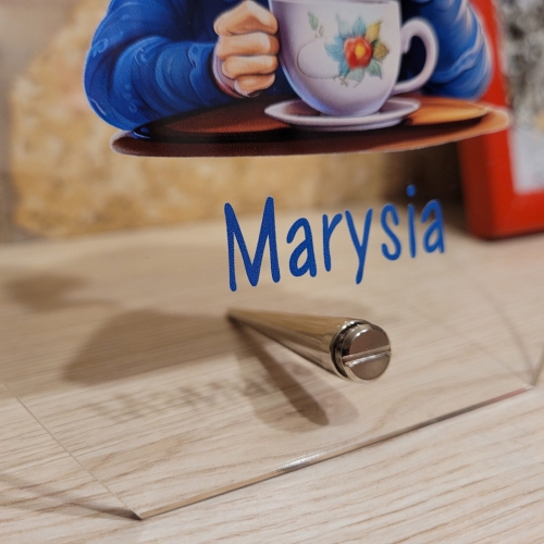 WYJĄTKOWY PREZENT DLA BABCI piękna statuetka z imieniem babci