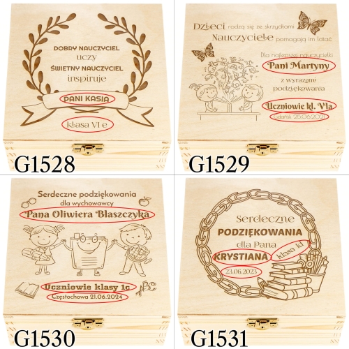 Box prezentowy zestaw PODZIĘKOWANIA DLA WYCHOWAWCY