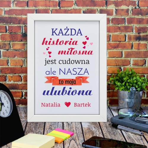 ROMANTYCZNY PREZENT DLA NIEJ DLA NIEGO upominek na Walentynki
