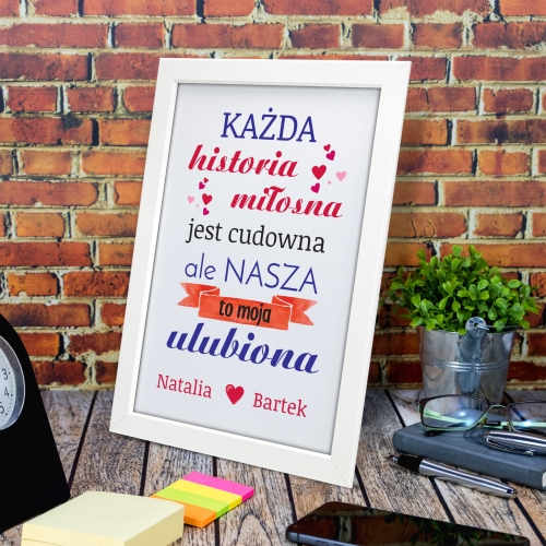ROMANTYCZNY PREZENT DLA NIEJ DLA NIEGO upominek na Walentynki