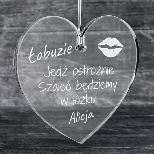 ZAWIESZKA DO AUTA pomysł na prezent dla chłopaka na Walentynki