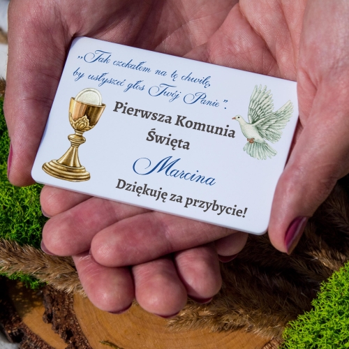 PODZIĘKOWANIA DLA GOŚCI KOMUNIA magnes na lodówkę