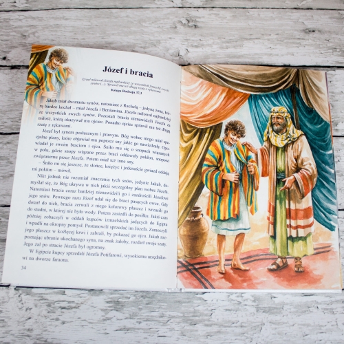 PAMIĄTKA PIERWSZA KOMUNIA ŚWIĘTA Biblia prezent od Chrzestnych