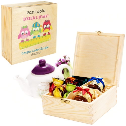 SŁODKIE PUDEŁKO PODZIĘKOWANIE OD PRZEDSZKOLAKÓW na zakończenie