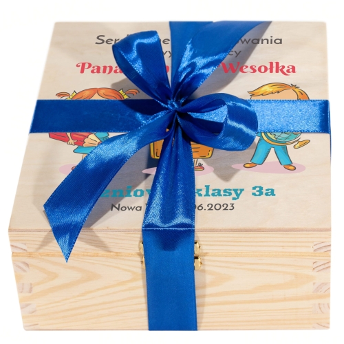 BOX UPOMINKOWY DLA WYCHOWAWCY prezent na zakończenie roku
