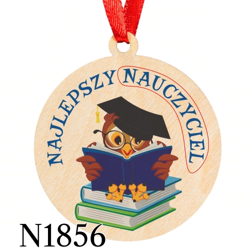 Medal dla ucznia PAMIĄTKA NA ZAKOŃCZENIE ROKU szkolnego nadruk